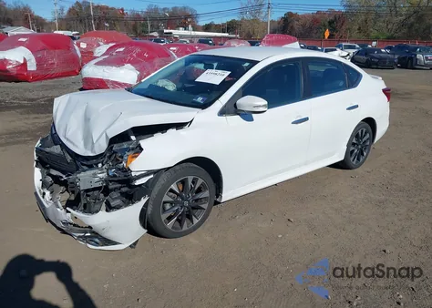 2017 Nissan Sentra Sr z USA, uszkodzony, nr VIN 3N1AB7AP6HY231315